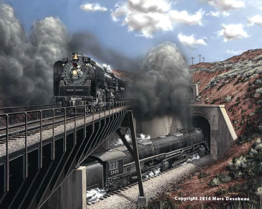 Reproductions for Sale — Railroad Art by Marc Desobeau, GRA - The